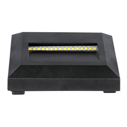 LED Екстериорна лампа за стълбище LED/2W/230V IP65 4000K черна