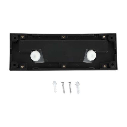 LED Екстериорна лампа за стълбище LED/3W/230V IP65 4000K черна