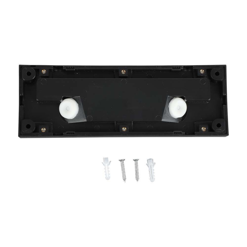 LED Екстериорна лампа за стълбище LED/3W/230V IP65 4000K черна