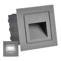 LED Екстериорна лампа за стълбище Q6 LED/3W/230V IP44