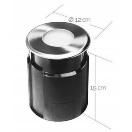 LED Екстериорна лампа за вграждане EASY CONNECT 1xGU10/4W/230V 3000K IP65 кръгла