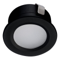 LED Екстериорна лампа за вграждане IMBER LED/1W/12V 4000K Ø 3 см 30 lm IP65 черен