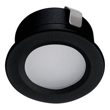 LED Екстериорна лампа за вграждане IMBER LED/1W/12V 6500K Ø 3 см 30 lm IP65 черен