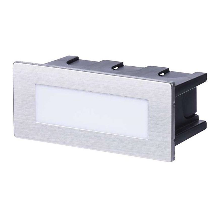 LED Екстериорна ориентационна вградена лампа BUILT-IN 1xLED/1,5W 4000K IP65
