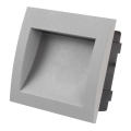 LED Екстериорна ориентационна вградена лампа BUILT-IN 1xLED/3W топла бяла IP65