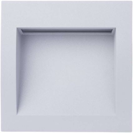 LED Екстериорна ориентационна вградена лампа BUILT-IN 1xLED/3W топла бяла IP65