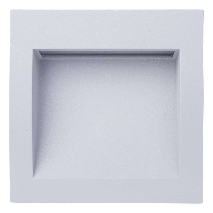 LED Екстериорна ориентационна вградена лампа BUILT-IN 1xLED/3W топла бяла IP65