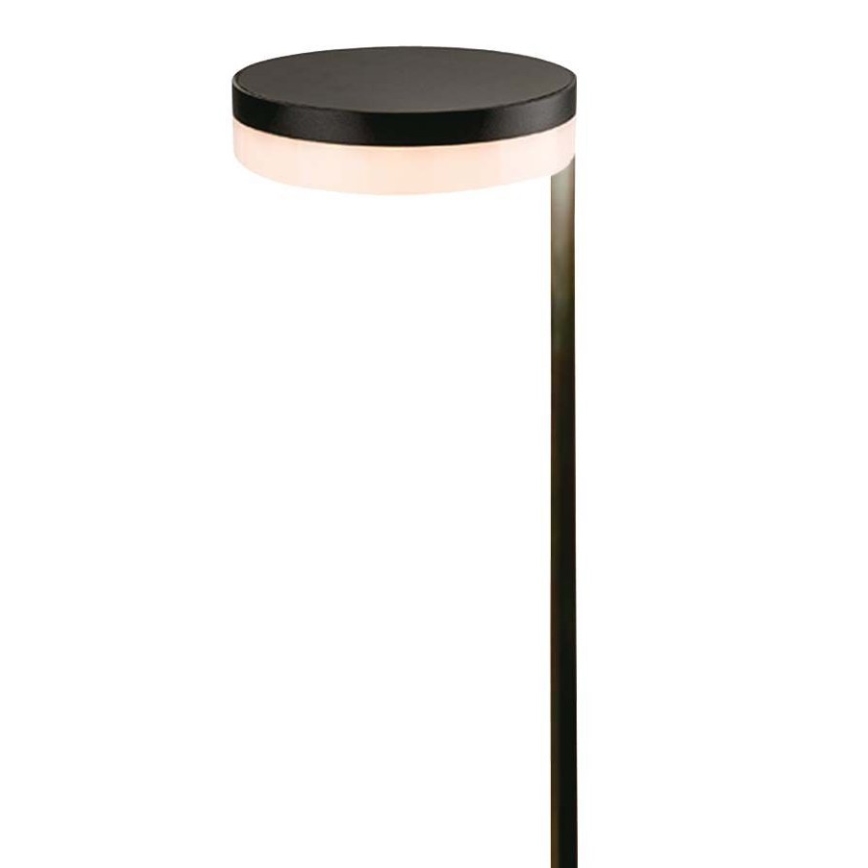LED Екстериорна соларна лампа LED/2W/3,7V 3000K IP54 черен