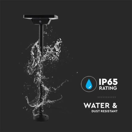 LED Екстериорна соларна лампа 2в1 LED/2W/3,7V IP65 3000/4000/6500K