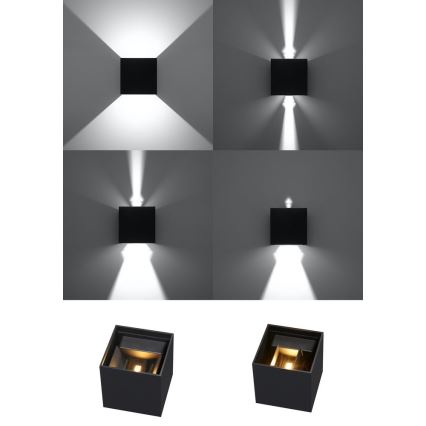 LED Екстериорна Стенна лампа LUCA LED/6W/230V IP54