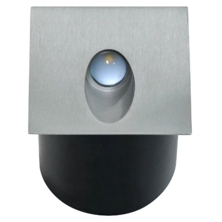 LED Екстериорна стълбищна лампа ESPO LED/3W/230V матов хром IP54