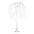 LED Екстериорна Коледна декорация 72xLED/3,6W/230V IP44 студено бяла