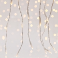 LED Екстериорна коледна завеса CURTAIN 360xLED/3,6W/230V 2x2 m IP44 топло бял