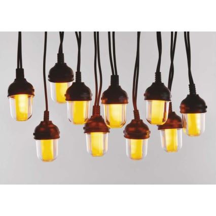 LED Екстериорни декоративни лампички 100xLED/9,5м IP44