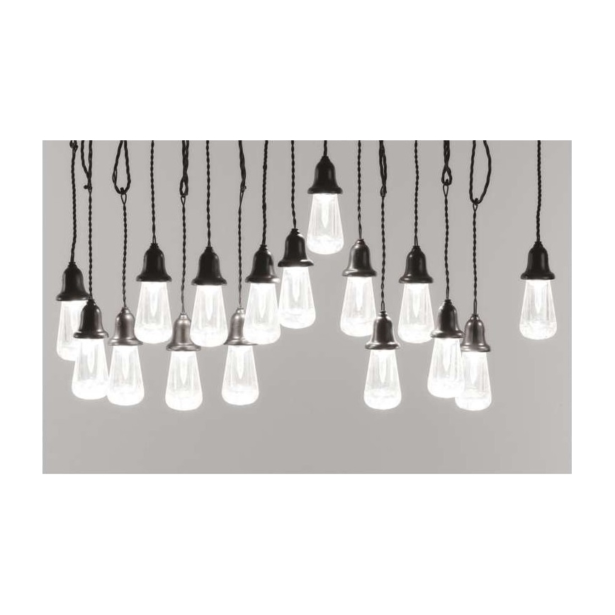 LED Екстериорни декоративни лампички 16xLED 8,6м IP44 студено бели
