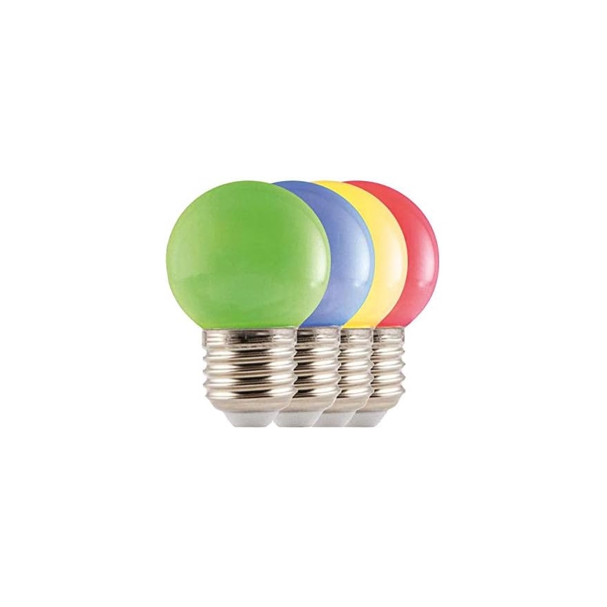 LED Екстериорни лампички EASY CONNECT 8xE27 5m IP44 многоцветен