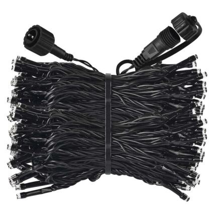 LED Екстериорни Коледни лампички 100xLED/10m IP44 топло бял