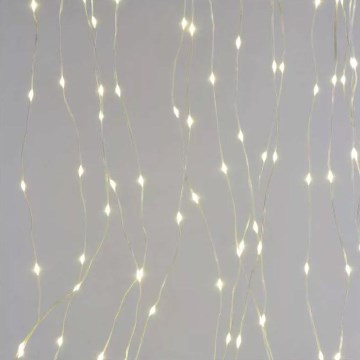 LED Екстериорни Коледни лампички 180xLED/8 функции 6,7 м IP44 топло бели