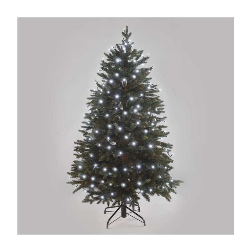 LED Екстериорни Коледни лампички 180xLED/8 режима 23м IP44 студен бял