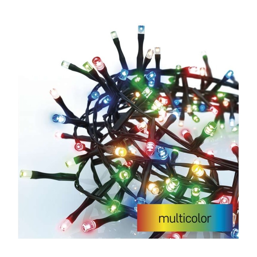 LED Екстериорни Коледни лампички 300xLED/11м IP44 многоцветни