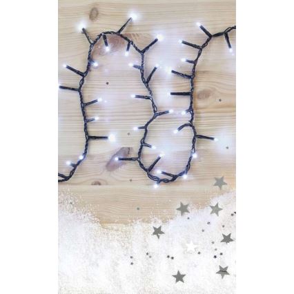 LED Екстериорни Коледни лампички 300xLED/11м IP44 студено бяло