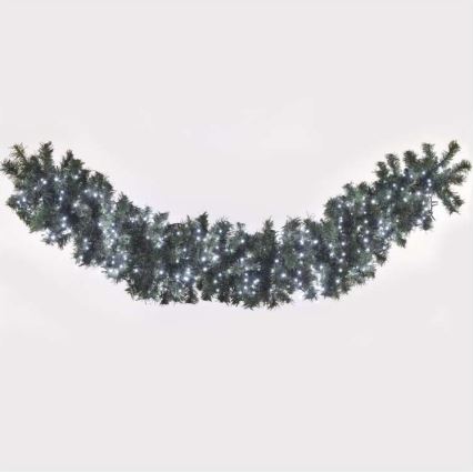 LED Екстериорни Коледни лампички 400xLED/13м IP44 студено бяло