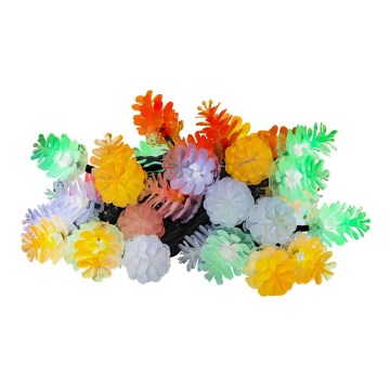 LED Екстериорни Коледни лампички 40xLED/15м IP44 многоцветни