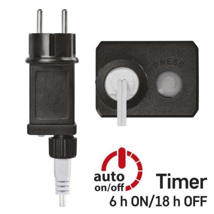 LED Екстериорни Коледни лампички 40xLED/9м IP44 сини