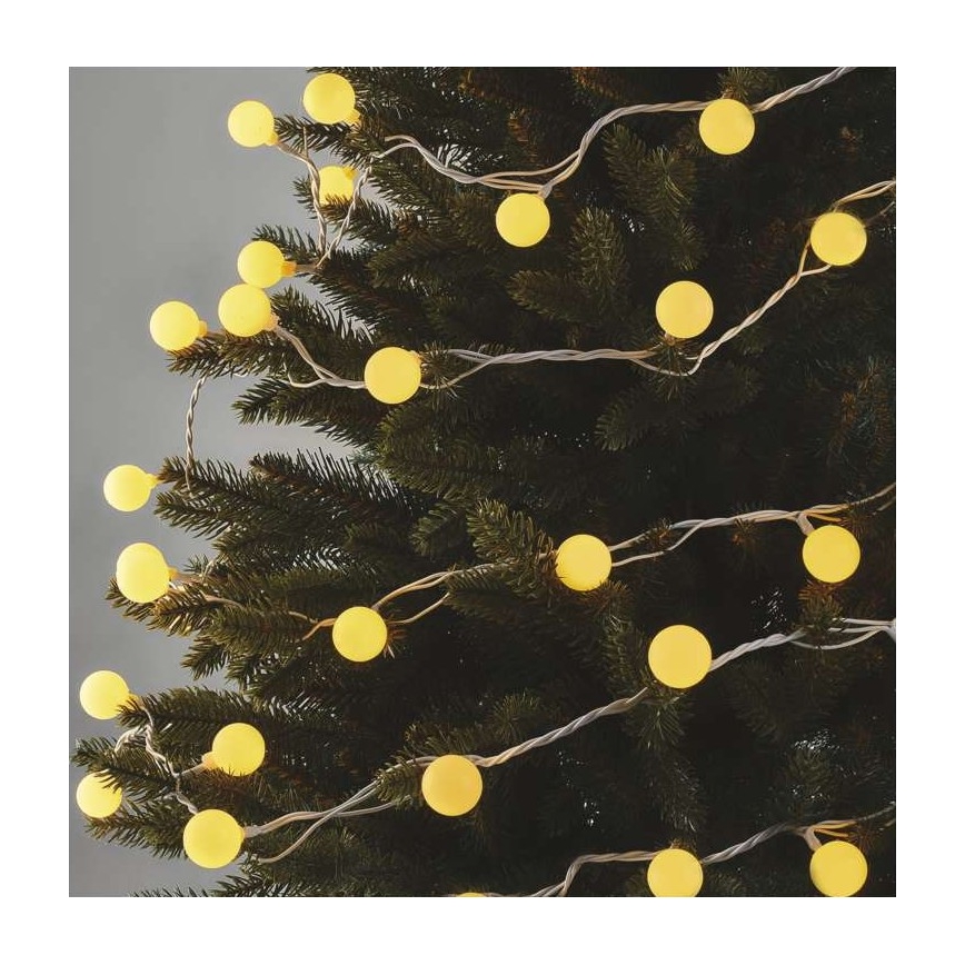 LED Екстериорни Коледни лампички 40xLED/9м IP44 топло бели