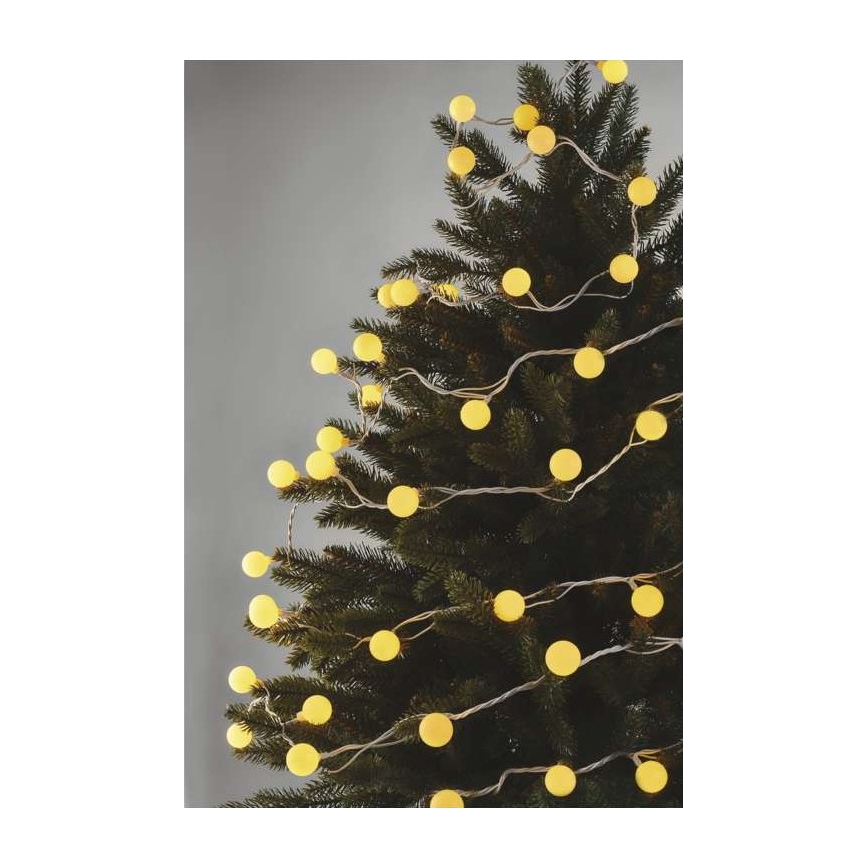 LED Екстериорни Коледни лампички 40xLED/9м IP44 топло бели