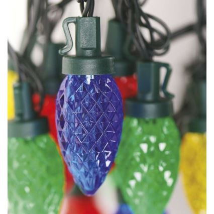 LED Екстериорни Коледни лампички 50xLED/8 режима 14,8м IP44 многоцветни