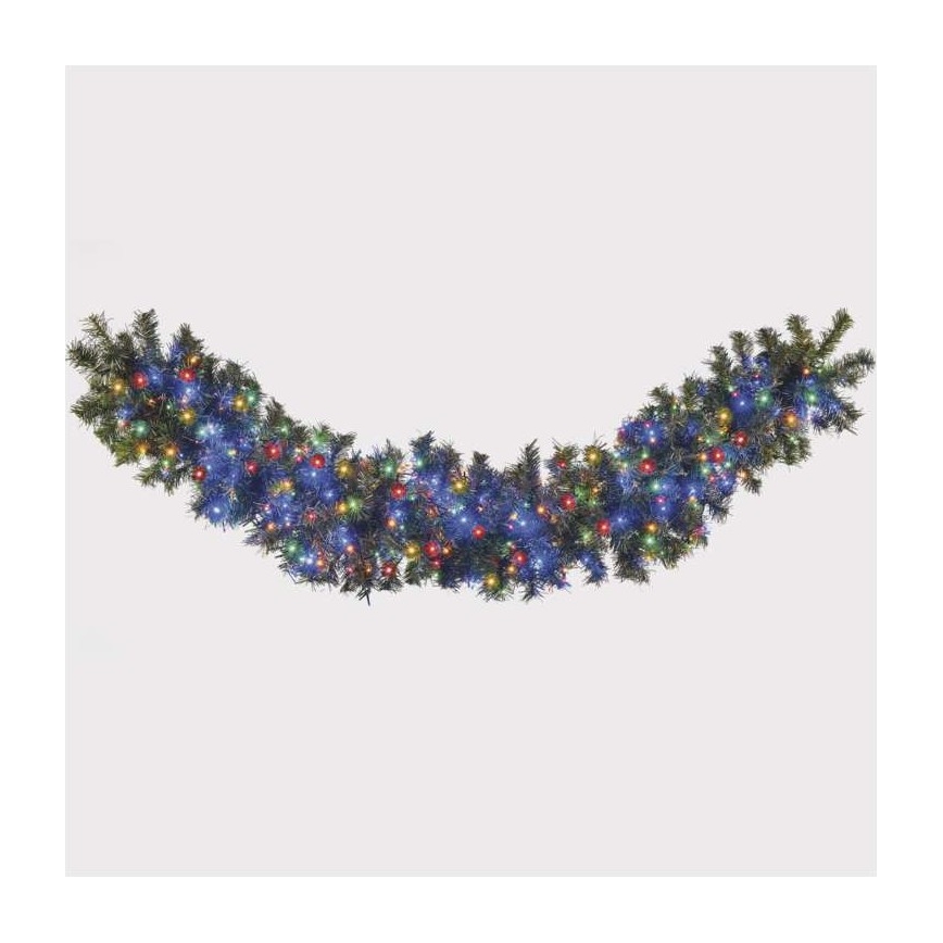 LED Екстериорни Коледни лампички 600xLED/17м IP44 многоцветни