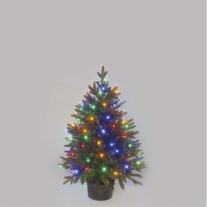 LED Екстериорни Коледни лампички 80xLED/13м IP44 многоцветни