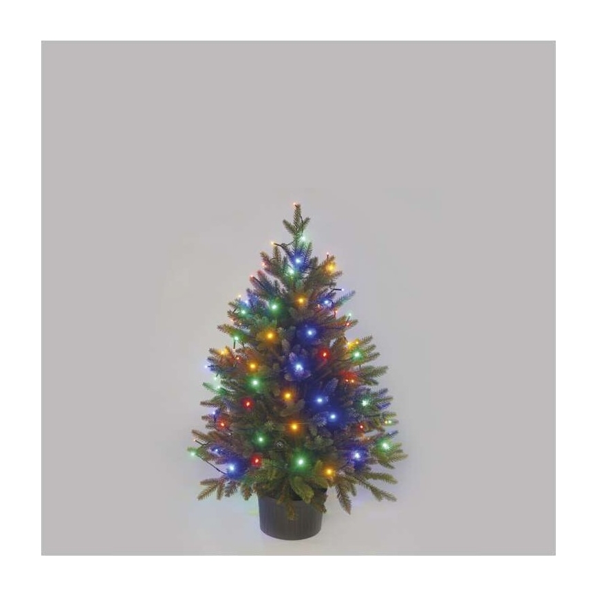 LED Екстериорни Коледни лампички 80xLED/13м IP44 многоцветни