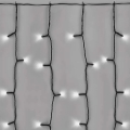 LED Екстериорни Коледни лампички 100xLED/1x2m IP44 студено бял