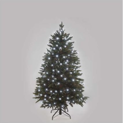 LED Екстериорни Коледни лампички 120xLED/17м IP44 студено бяло