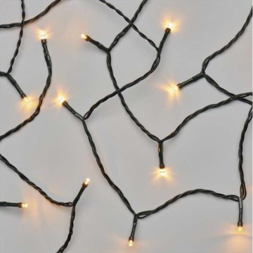 LED Екстериорни Коледни лампички 120xLED/17м IP44 винтидж