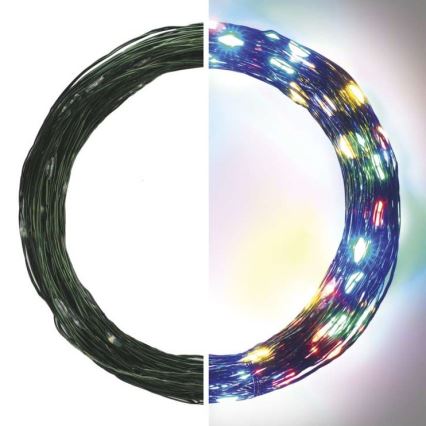 LED Екстериорни Коледни лампички 150xLED/20м IP44 многоцветни