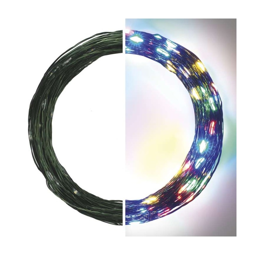 LED Екстериорни Коледни лампички 150xLED/20м IP44 многоцветни