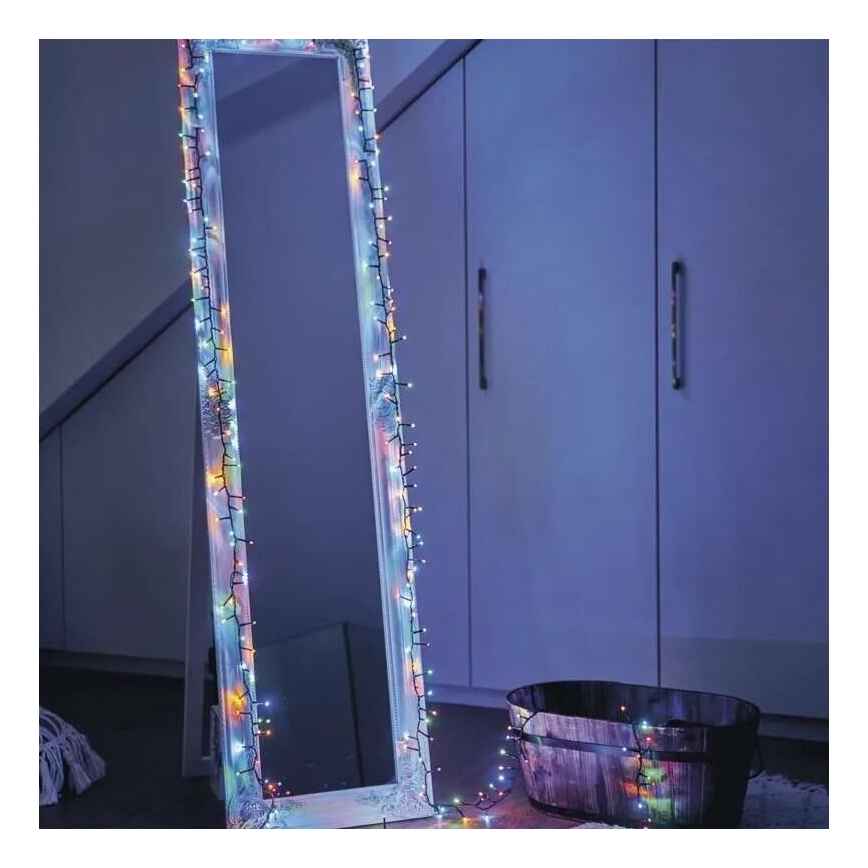 LED Екстериорни Коледни лампички 150xLED/27,35m IP44 многоцветен