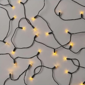 LED Екстериорни Коледни лампички 150xLED/27,35m IP44 винтидж