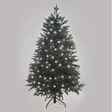 LED Екстериорни Коледни лампички 180xLED/8 режима 23м IP44 студен бял