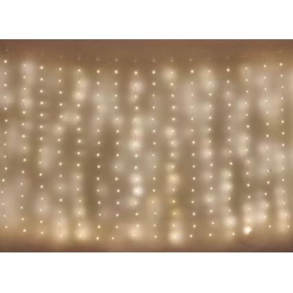 LED Екстериорни Коледни лампички 240xLED/8 функции 6,7 м IP44 топло бели