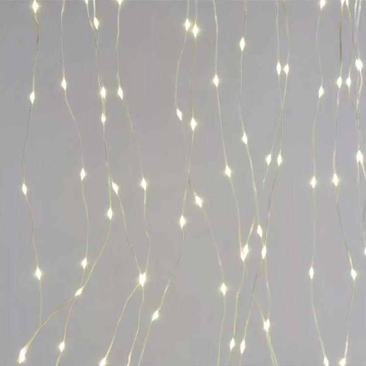 LED Екстериорни Коледни лампички 400xLED/8 функции 7,9 м IP44 топло бели