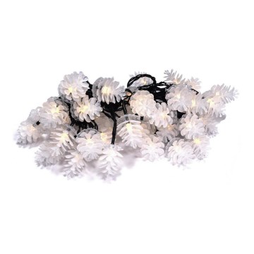 LED Екстериорни Коледни лампички 40xLED/15м IP44 топло бели