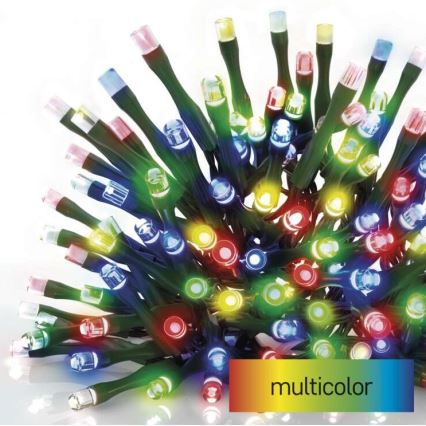 LED Екстериорни Коледни лампички 40xLED/9м IP44 многоцветни