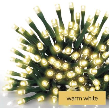 LED Екстериорни Коледни лампички 40xLED/9м IP44 топло бяло