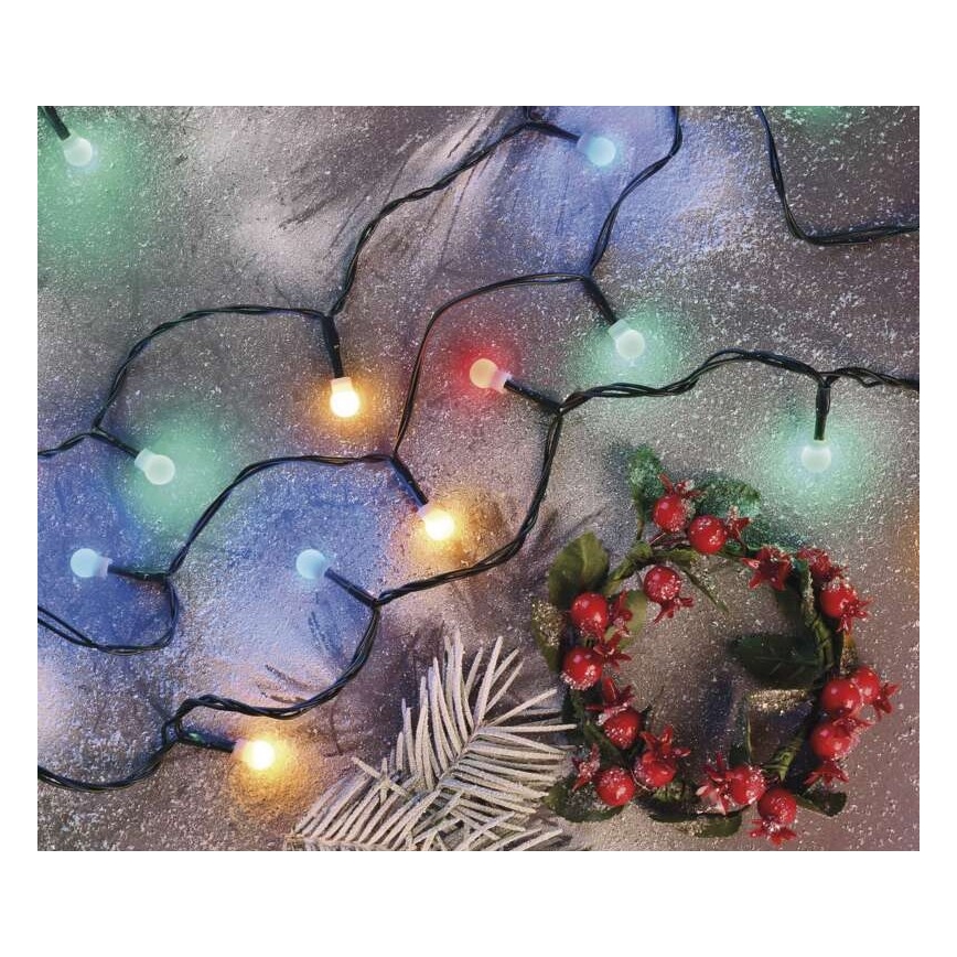 LED Екстериорни Коледни лампички 480xLED/53м IP44 многоцветни