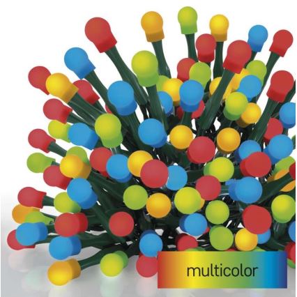 LED Екстериорни Коледни лампички 480xLED/53м IP44 многоцветни