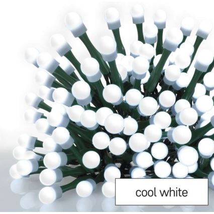 LED Екстериорни Коледни лампички 480xLED/53м IP44 студено бели